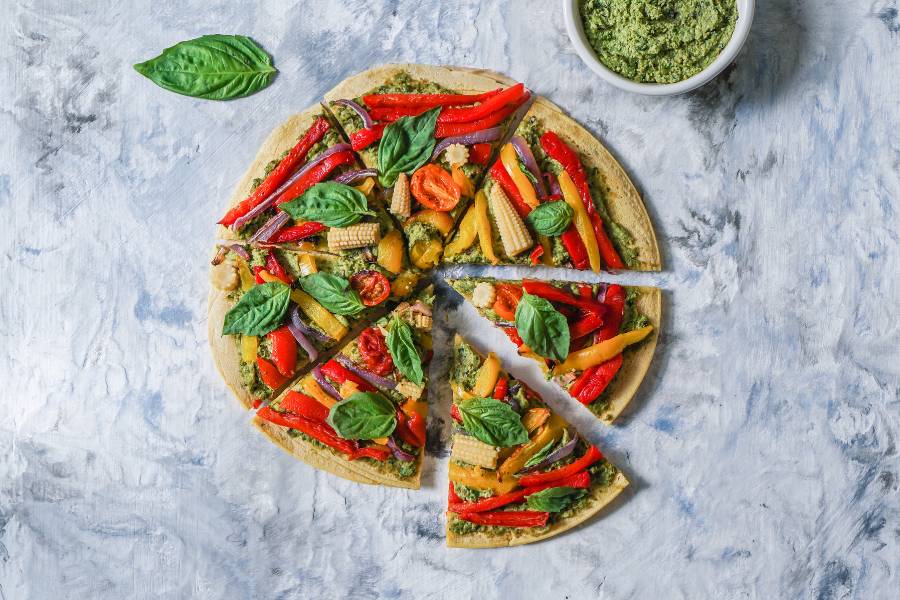 No momento, você está visualizando Pizza vegana sem glúten: sabor e nutrição na sua refeição